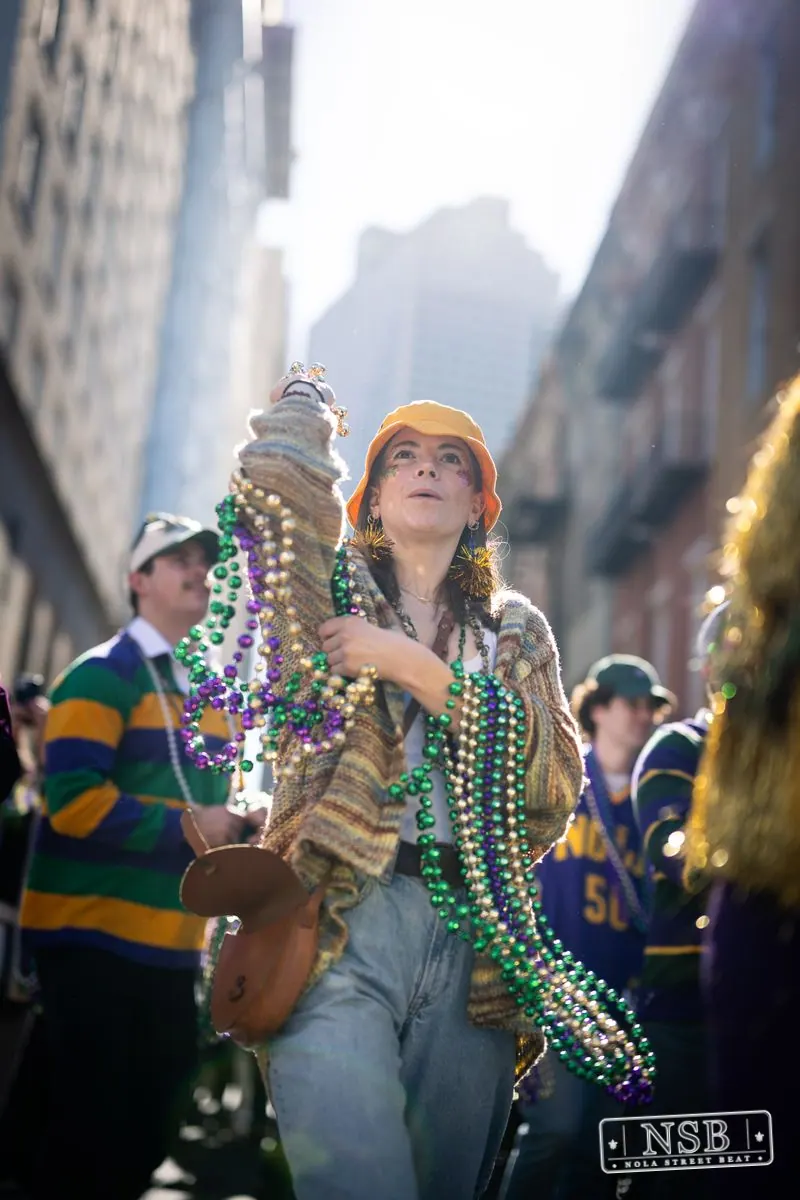 Krewe of Pontchartrain Second Line in New Orleans, Louisiana, photo 49