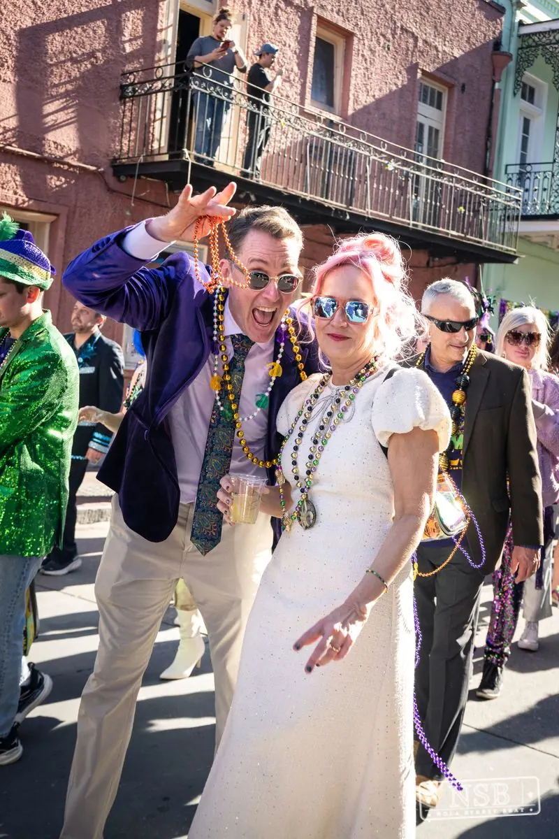 Krewe of Pontchartrain Second Line in New Orleans, Louisiana, photo 51