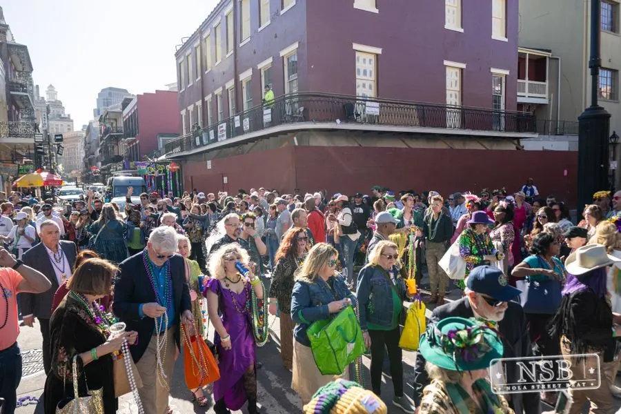 Krewe of Pontchartrain Second Line in New Orleans, Louisiana, photo 52