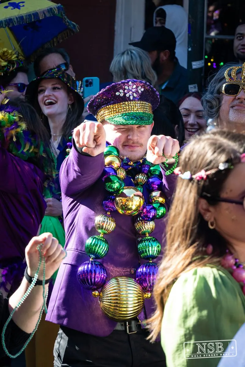 Krewe of Pontchartrain Second Line in New Orleans, Louisiana, photo 53