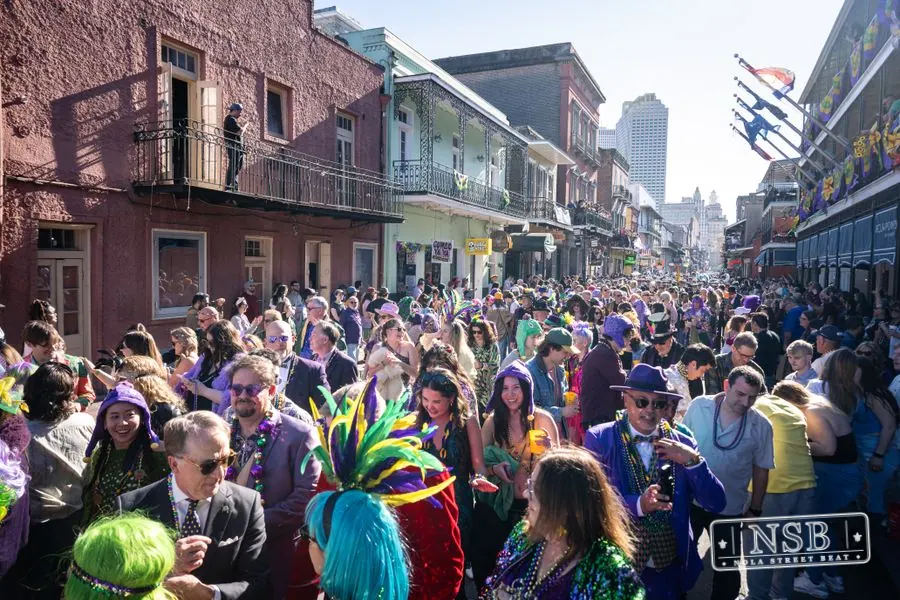 Krewe of Pontchartrain Second Line in New Orleans, Louisiana, photo 60