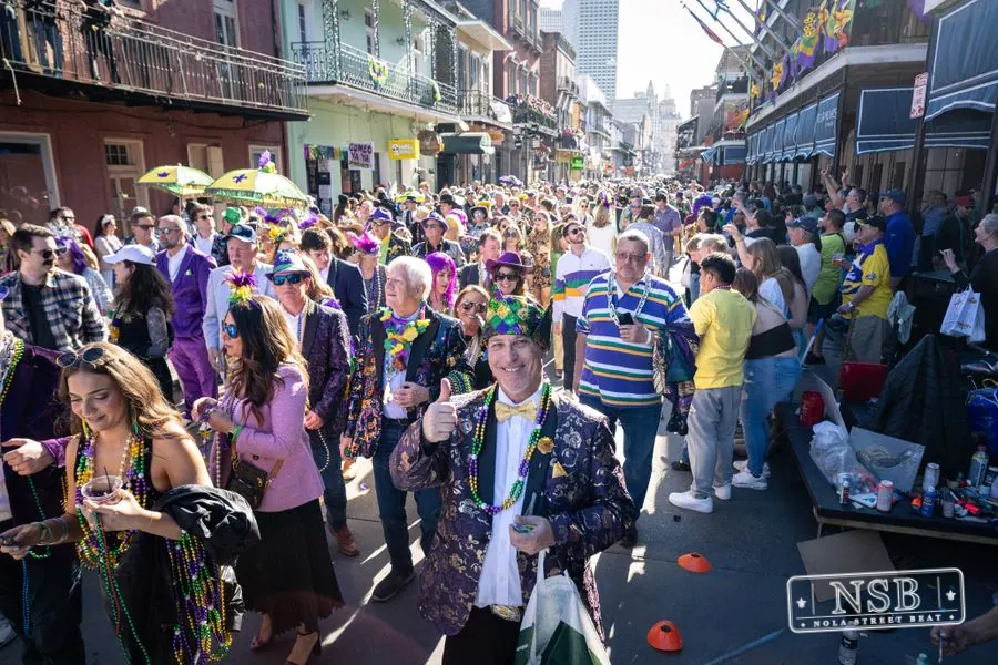 Krewe of Pontchartrain Second Line in New Orleans, Louisiana, photo 61