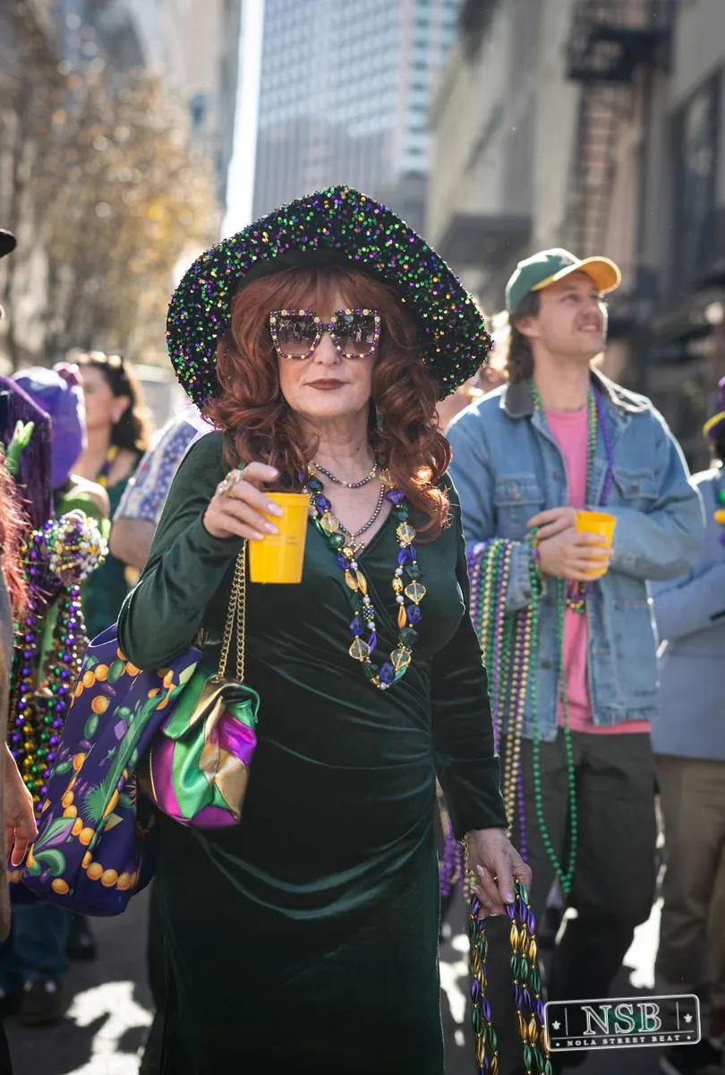 Krewe of Pontchartrain Second Line in New Orleans, Louisiana, photo 62