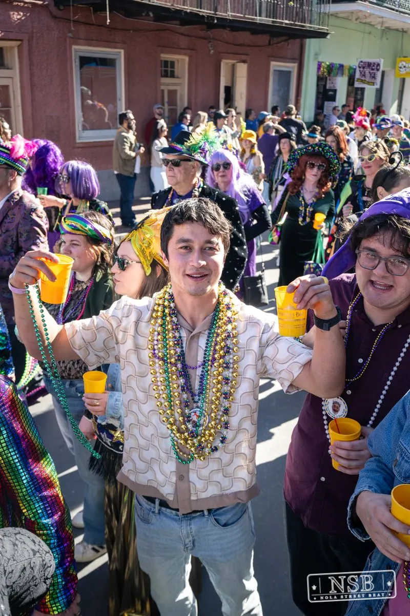 Krewe of Pontchartrain Second Line in New Orleans, Louisiana, photo 63