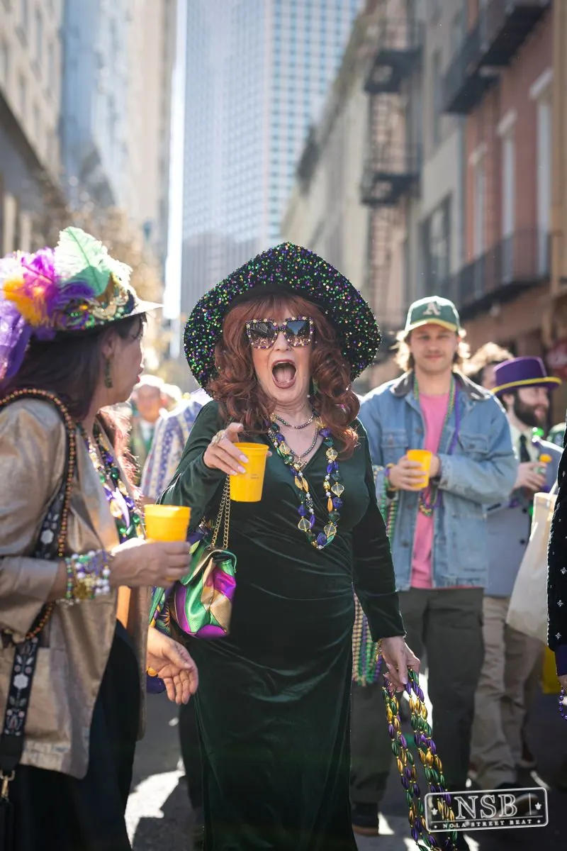 Krewe of Pontchartrain Second Line in New Orleans, Louisiana, photo 65