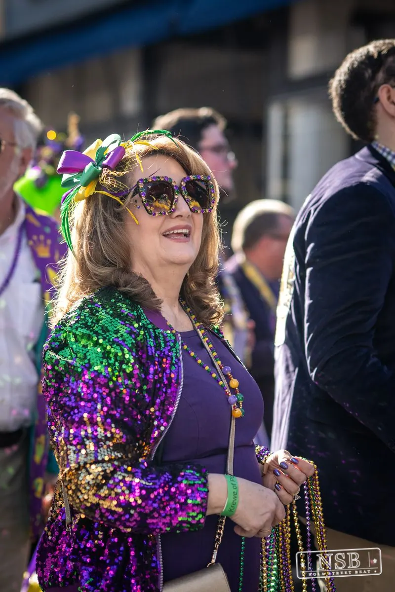 Krewe of Pontchartrain Second Line in New Orleans, Louisiana, photo 66