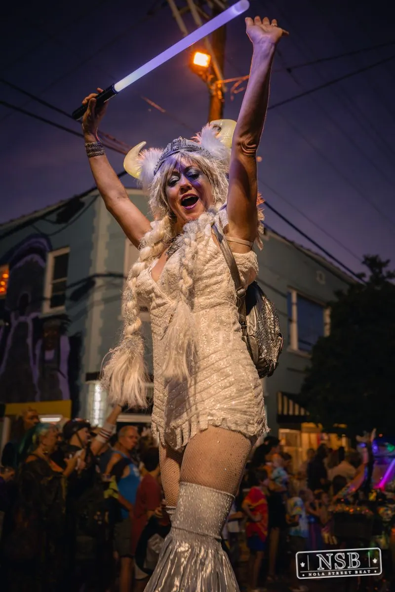 Midsummer Mardi Gras 2026: The Parade in Oak Street, Carrollton, New Orleans, photo 66