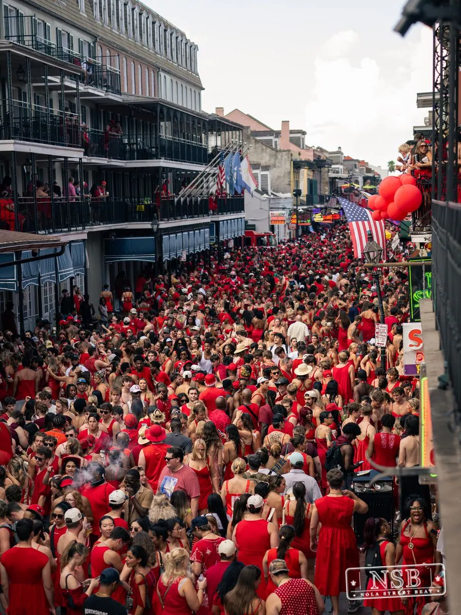 Red Dress Run 2026: Bourbon Street After the Run in Bourbon Street and the French Quarter, photo 3