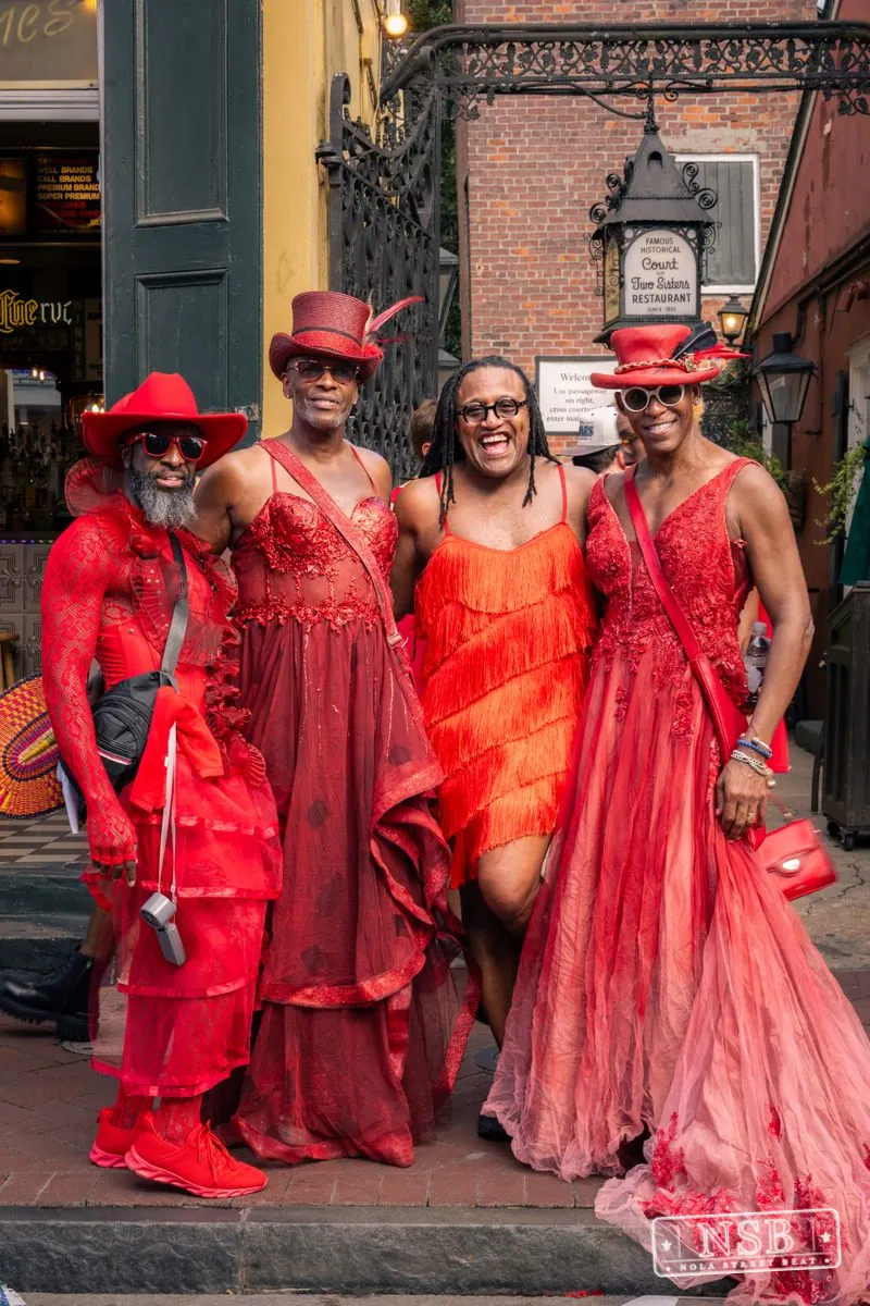 Red Dress Run 2026: Bourbon Street After the Run in Bourbon Street and the French Quarter, photo 24