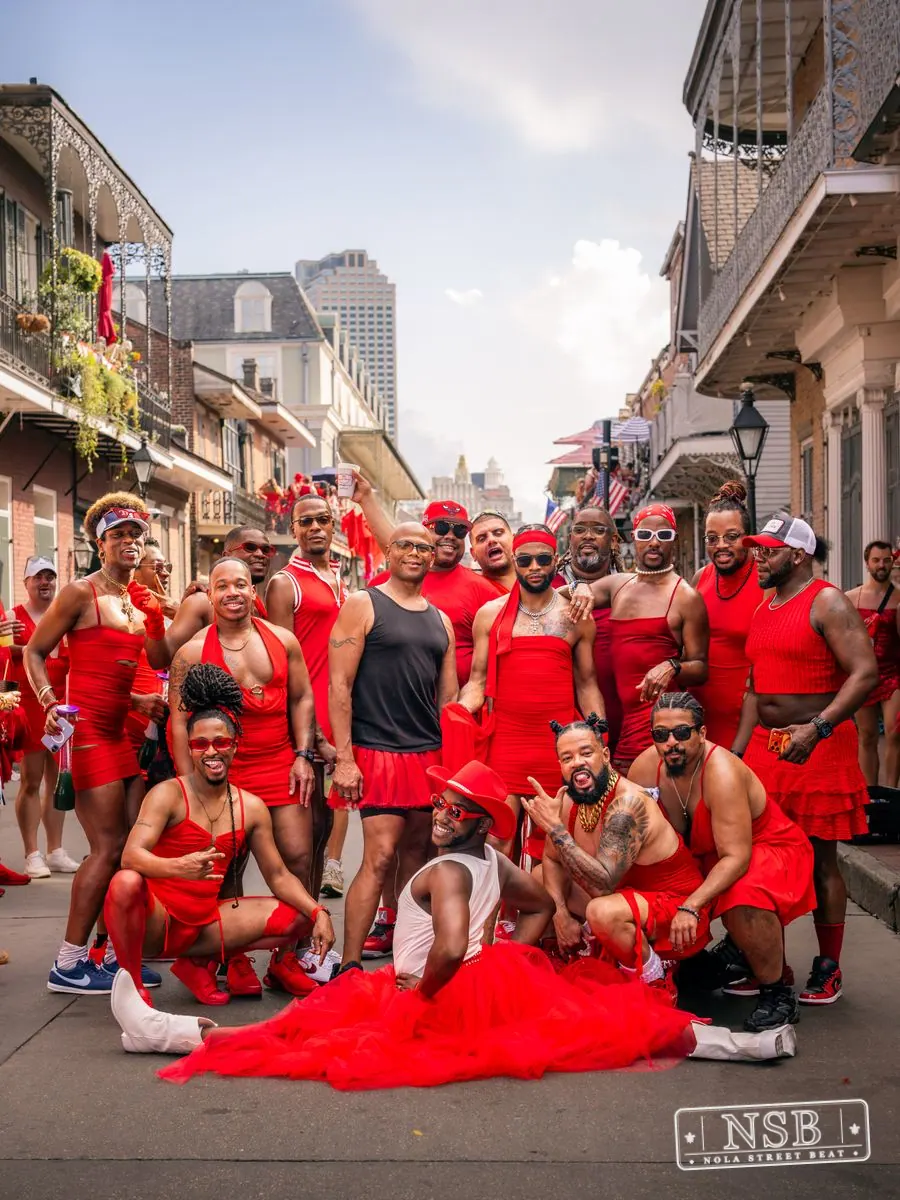 Red Dress Run 2026: Bourbon Street After the Run in Bourbon Street and the French Quarter, photo 40