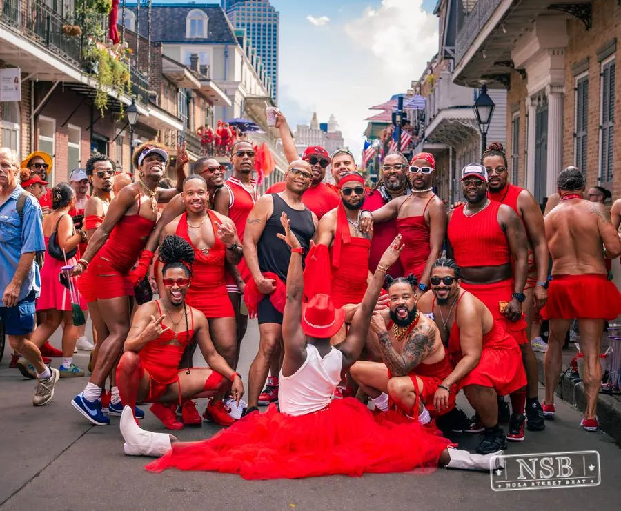 Red Dress Run 2026: Bourbon Street After the Run in Bourbon Street and the French Quarter, photo 41