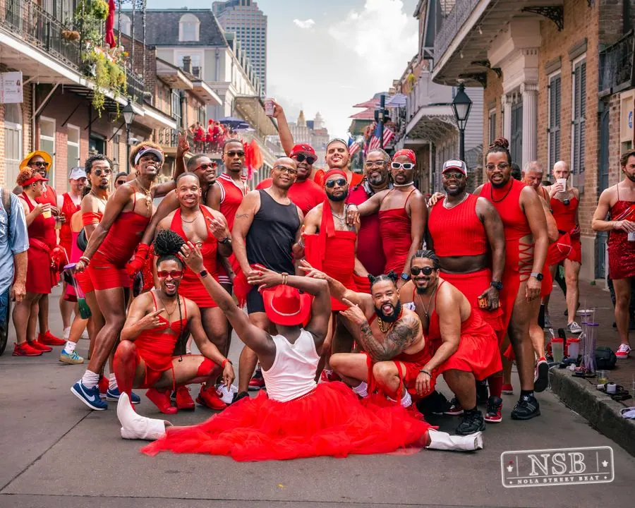 Red Dress Run 2026: Bourbon Street After the Run in Bourbon Street and the French Quarter, photo 42