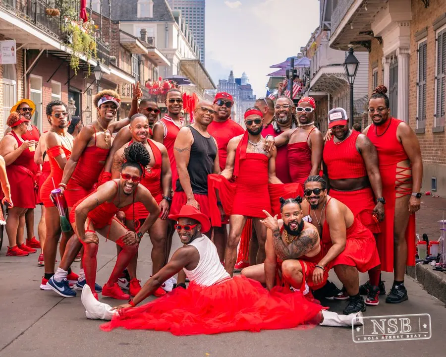 Red Dress Run 2026: Bourbon Street After the Run in Bourbon Street and the French Quarter, photo 43