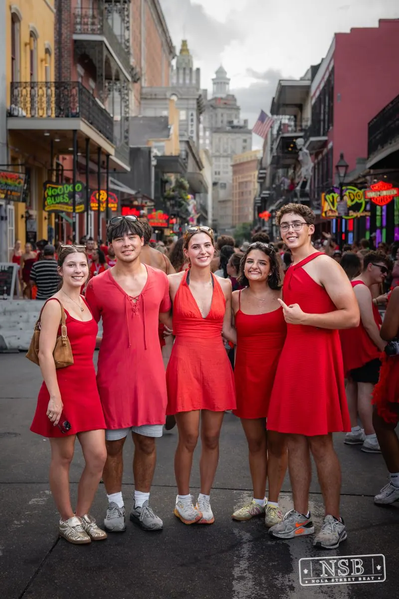 Red Dress Run 2026: Bourbon Street After the Run in Bourbon Street and the French Quarter, photo 48