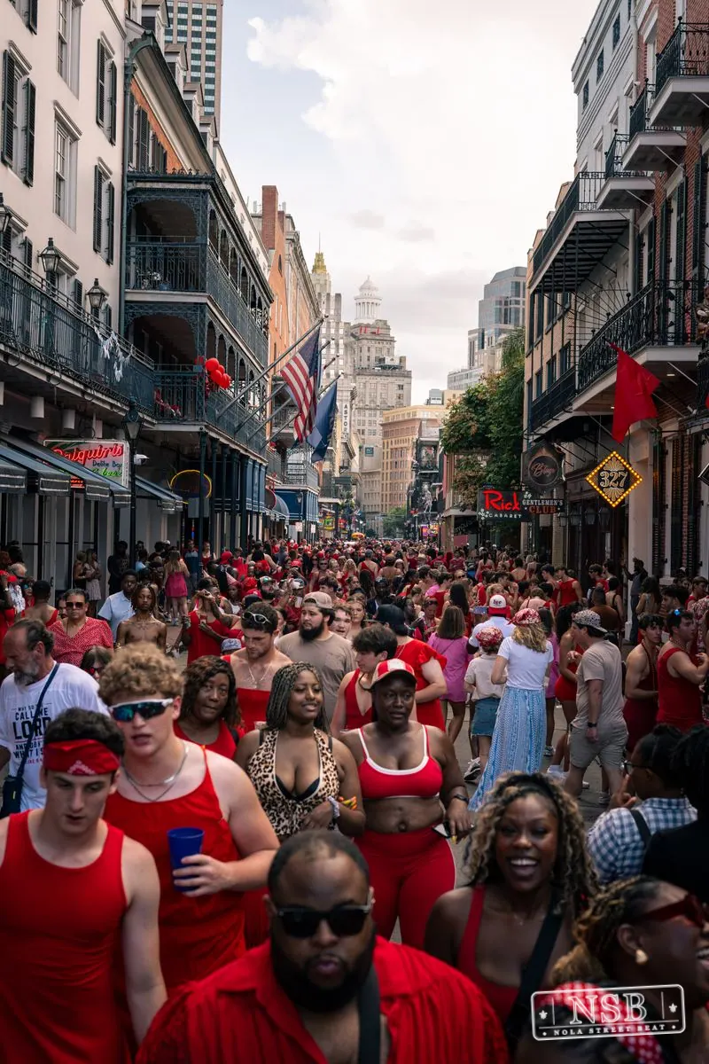 Red Dress Run 2026: Bourbon Street After the Run in Bourbon Street and the French Quarter, photo 60