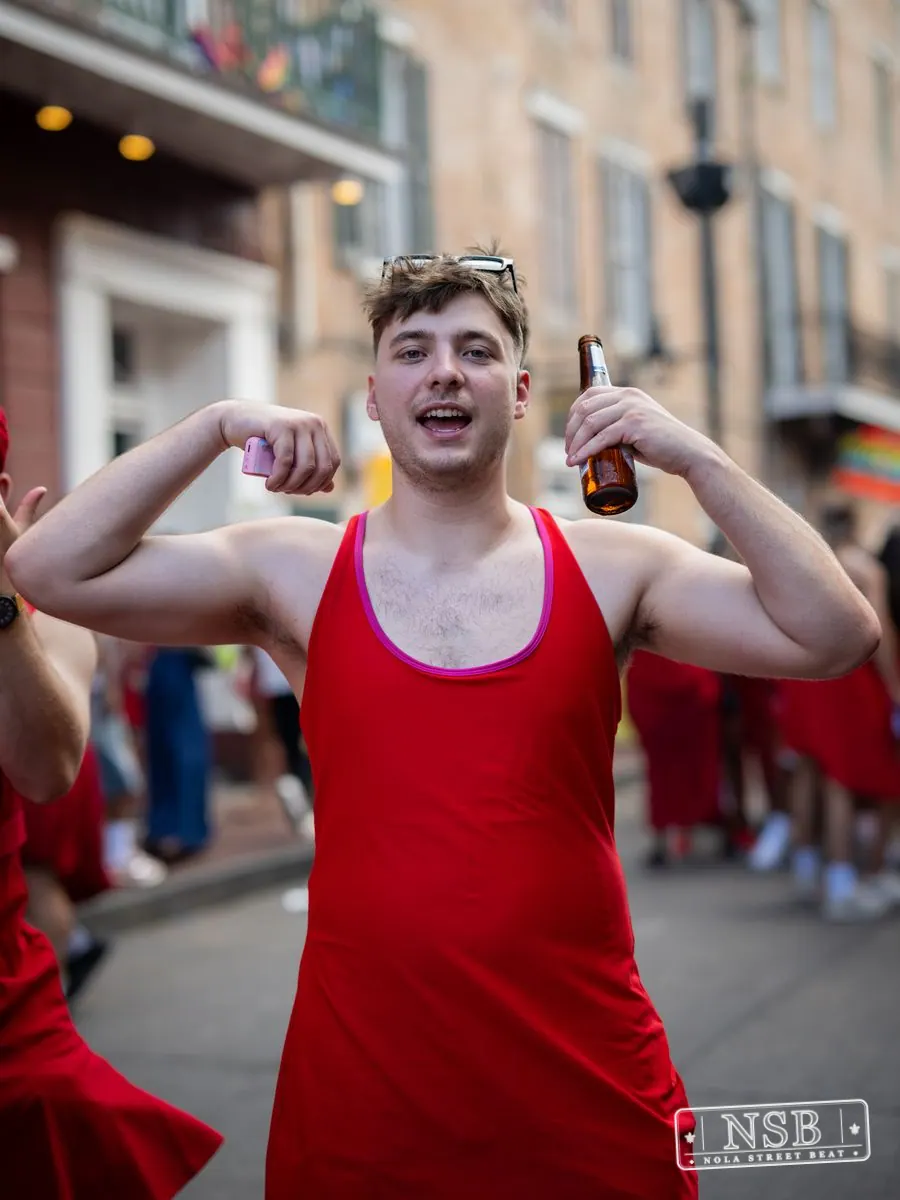 Red Dress Run 2026: Bourbon Street After the Run in Bourbon Street and the French Quarter, photo 65