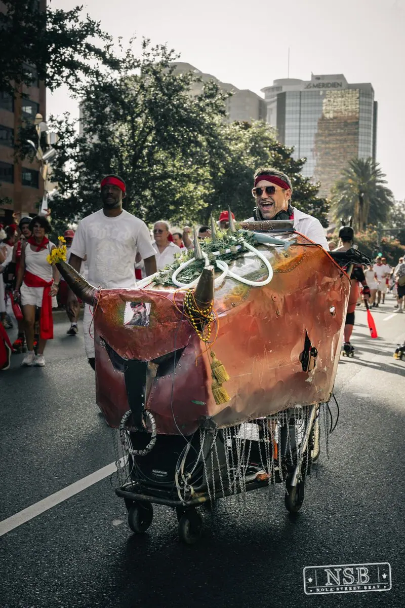 Running of the Bulls 2026 in New Orleans, Louisiana, photo 64