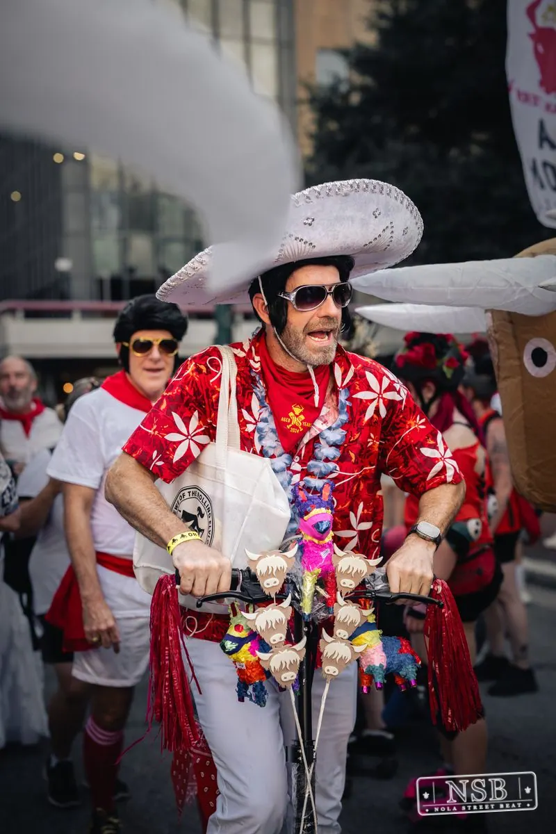 Running of the Bulls 2026 in New Orleans, Louisiana, photo 156